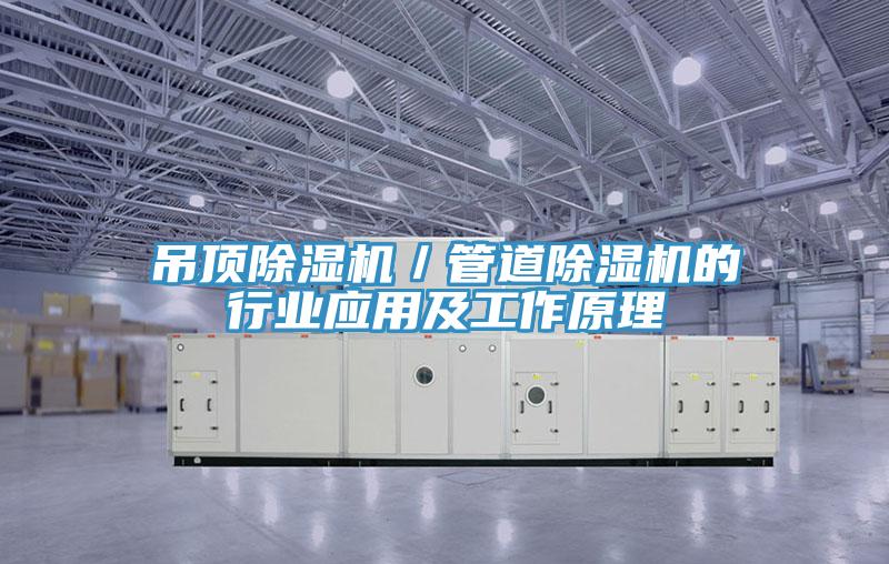 吊頂除濕機／管道除濕機的行業應用及工作原理