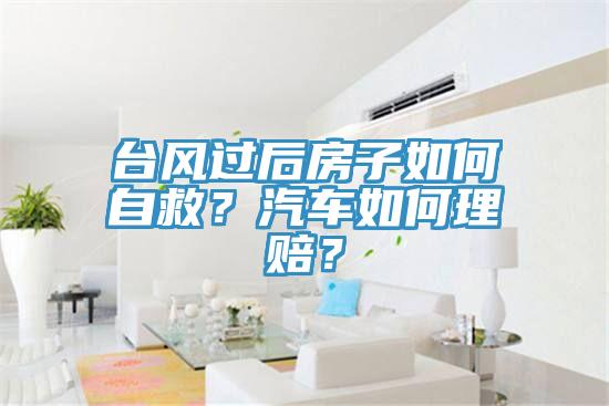 臺(tái)風(fēng)過后房子如何自救？汽車如何理賠？