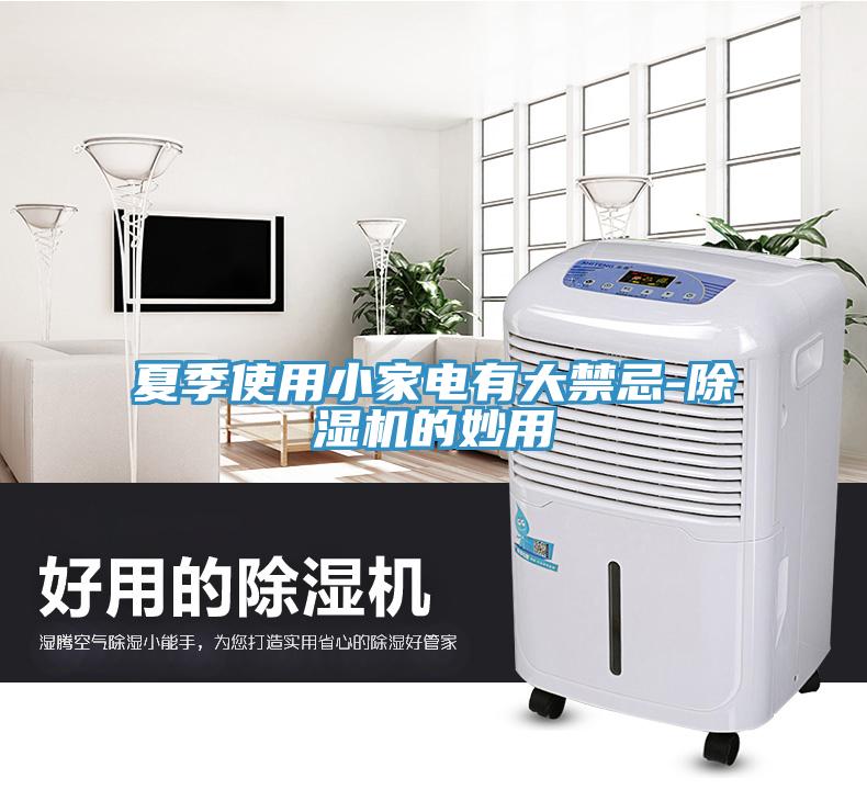 夏季使用小家電有大禁忌-除濕機的妙用