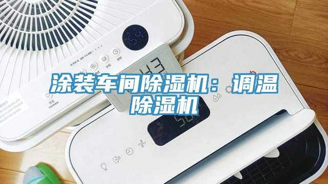 涂裝車間除濕機：調溫除濕機