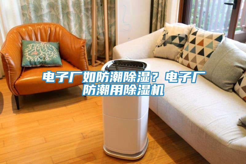 電子廠如防潮除濕？電子廠防潮用除濕機