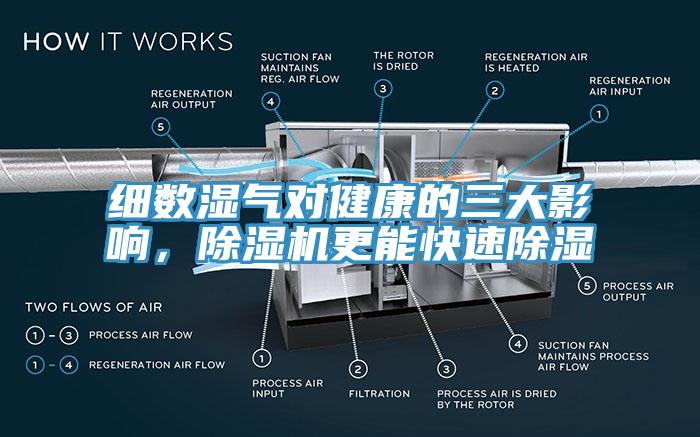 細(xì)數(shù)濕氣對(duì)健康的三大影響，除濕機(jī)更能快速除濕