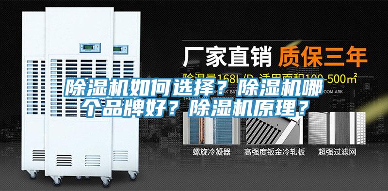 除濕機如何選擇？除濕機哪個品牌好？除濕機原理？