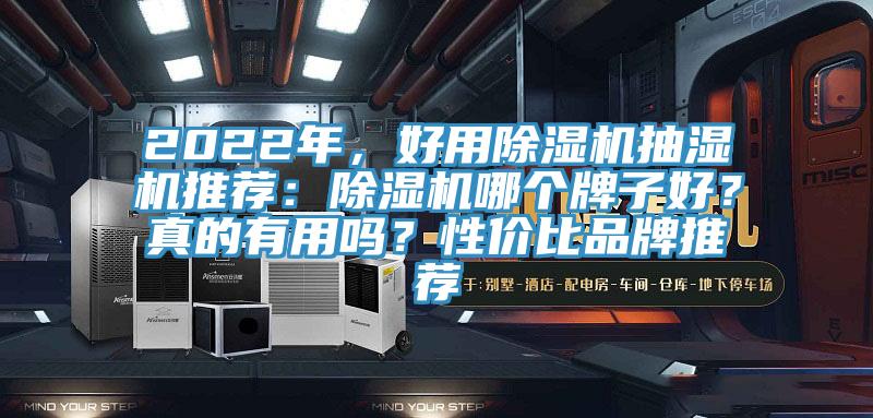 2022年，好用除濕機抽濕機推薦：除濕機哪個牌子好？真的有用嗎？性價比品牌推薦