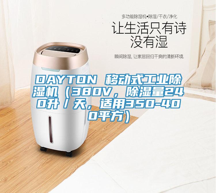 DAYTON 移動(dòng)式工業(yè)除濕機(jī)（380V，除濕量240升／天，適用350-400平方）