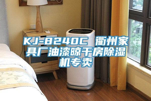 KJ-8240C 衢州家具廠油漆晾干房除濕機專賣