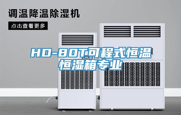 HD-80T可程式恒溫恒濕箱專業(yè)