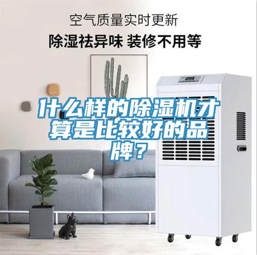 什么樣的除濕機才算是比較好的品牌？