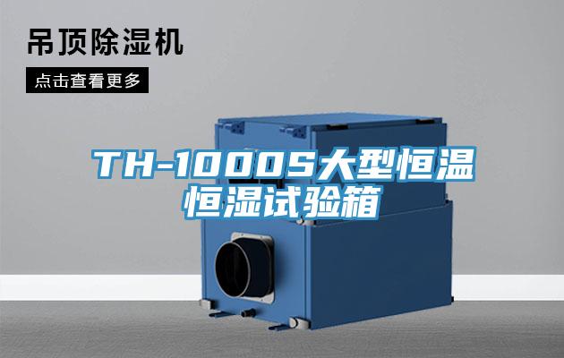 TH-1000S大型恒溫恒濕試驗箱