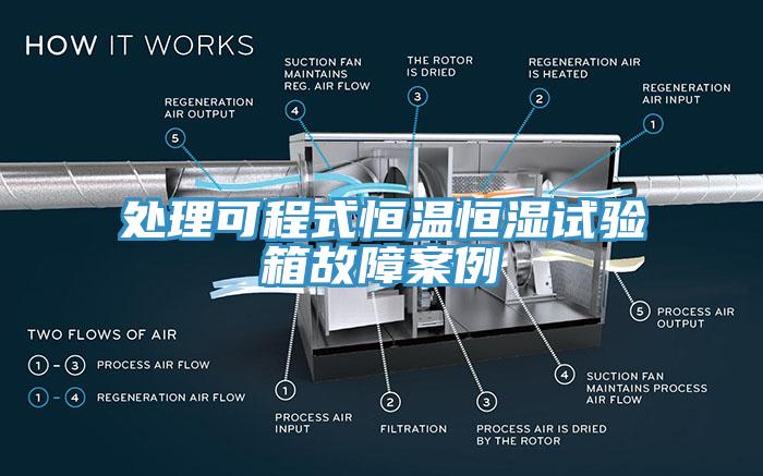 處理可程式恒溫恒濕試驗箱故障案例