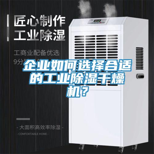 企業(yè)如何選擇合適的工業(yè)除濕干燥機？