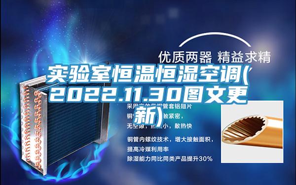 實驗室恒溫恒濕空調(2022.11.30圖文更新)