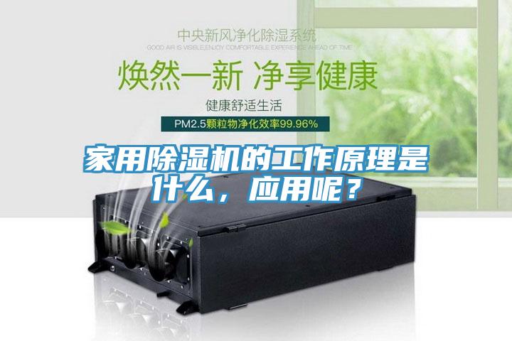 家用除濕機的工作原理是什么，應用呢？