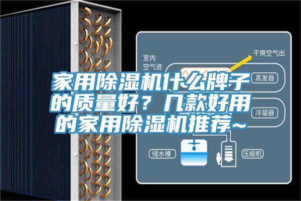 家用除濕機什么牌子的質量好？幾款好用的家用除濕機推薦~