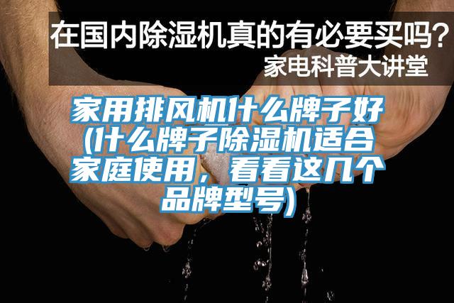 家用排風機什么牌子好(什么牌子除濕機適合家庭使用，看看這幾個品牌型號)