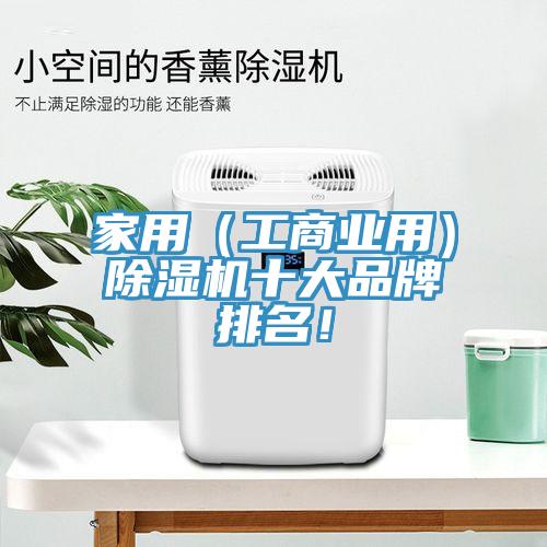 家用（工商業用）除濕機十大品牌排名！