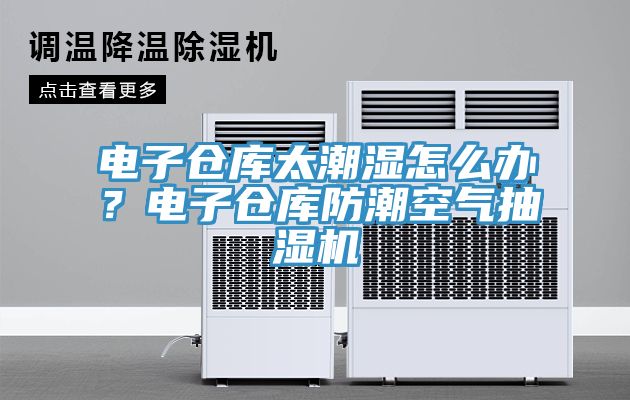 電子倉庫太潮濕怎么辦？電子倉庫防潮空氣抽濕機