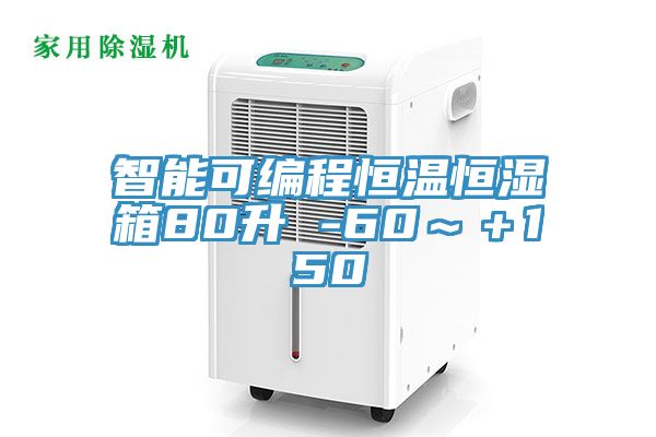 智能可編程恒溫恒濕箱80升 -60～＋150℃