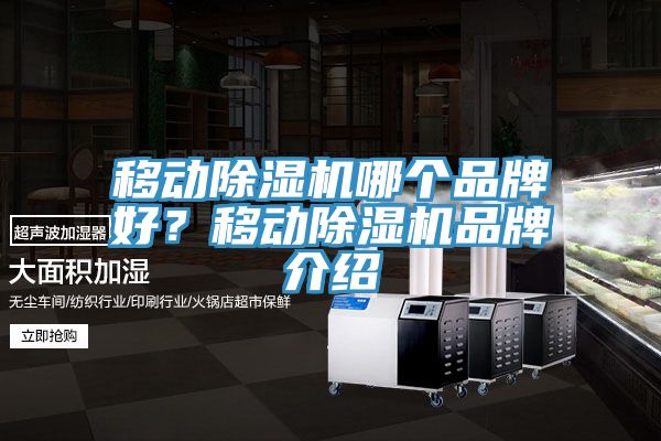 移動除濕機哪個品牌好？移動除濕機品牌介紹