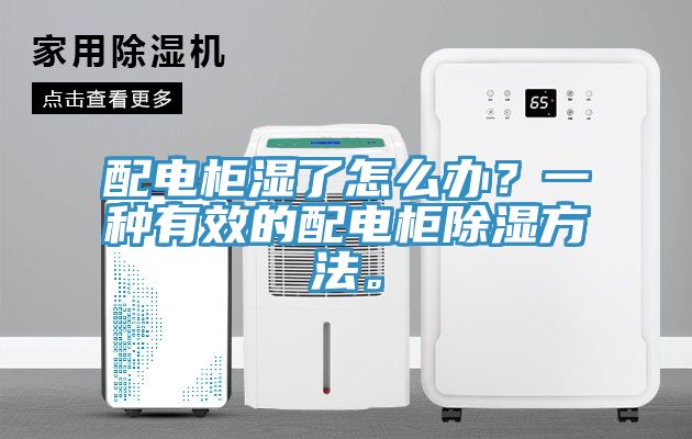 配電柜濕了怎么辦？一種有效的配電柜除濕方法。