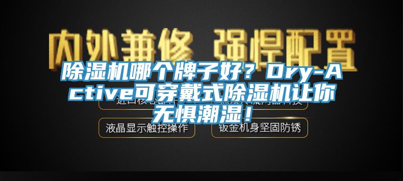 除濕機哪個牌子好？Dry-Active可穿戴式除濕機讓你無懼潮濕！