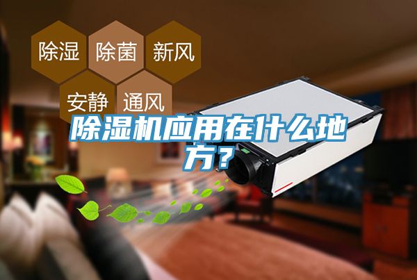 除濕機應用在什么地方？