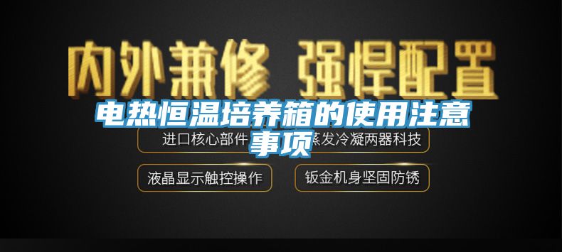 電熱恒溫培養箱的使用注意事項